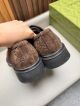 Gucci Man Dark Brown Calfskin Business Leather Shoes 042880 (5)_th.jpg